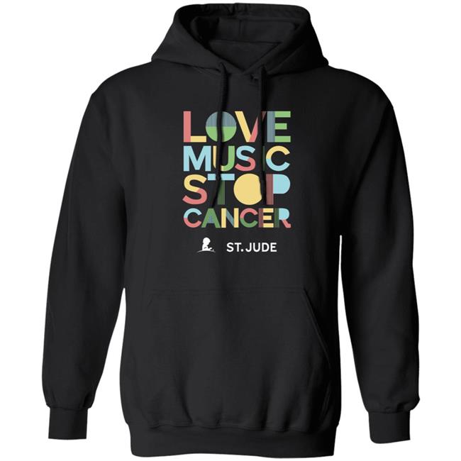 Love Music Stop Cancer Shirt Stjude.Org Store Love Music Stop Cancer Shirt Stjude.Org Store