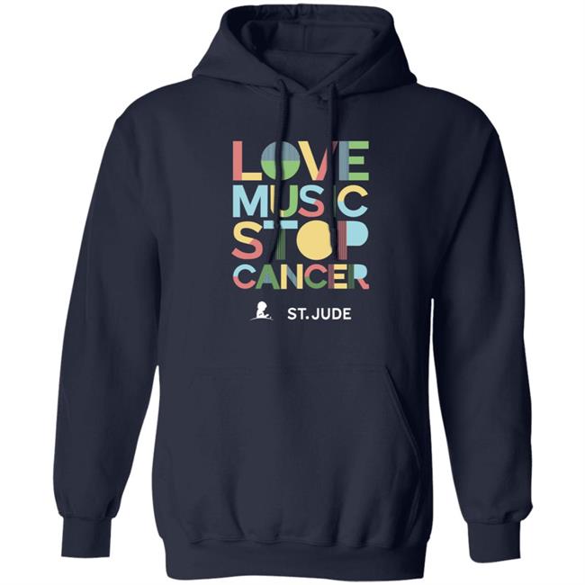 Love Music Stop Cancer Shirt Stjude.Org Store Love Music Stop Cancer Shirt Stjude.Org Store