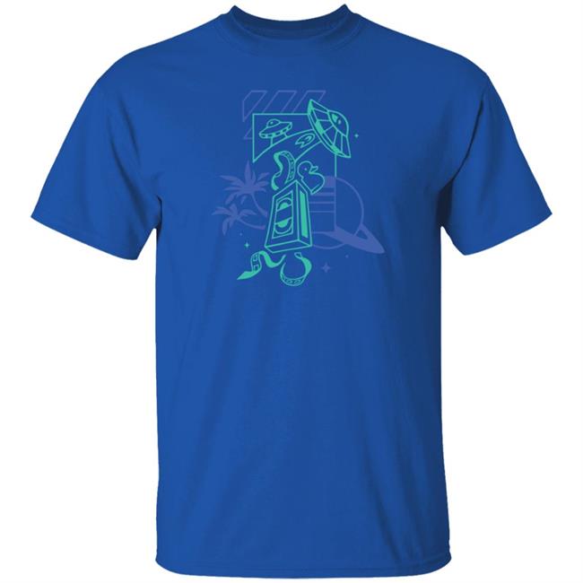 Cali Neon Shirt Planet Quackiity Merch Planet Duck Cali Neon Shirt