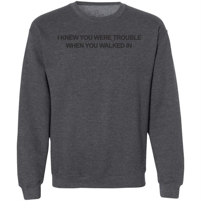Taylor Swift Merch I Knew You Were Trouble When You Walked In Shirt Urban Outfitters