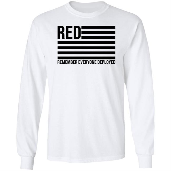 Karma Girl Red Remember Everyone Deployed Shirt Every Friday