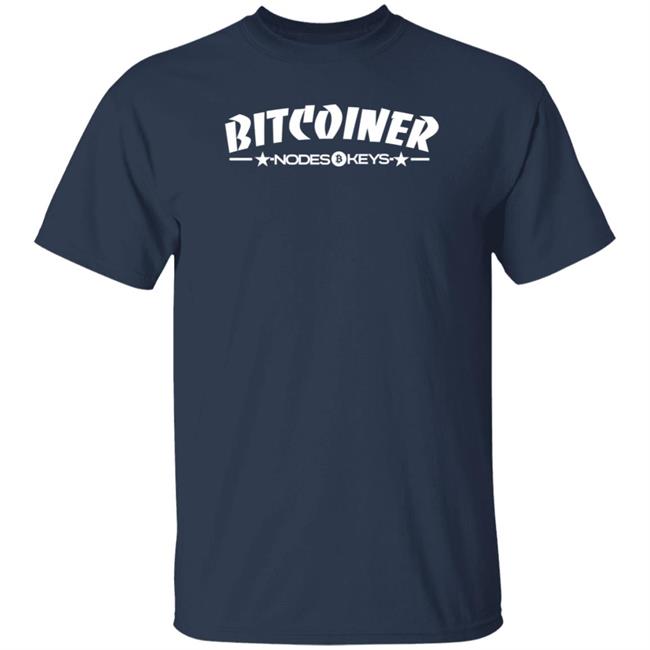 Crypto Euclid Bitcoiner Nodes Keys Shirt $Btc $Gala
