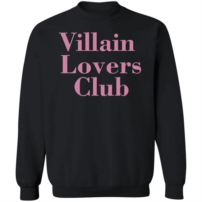 Villain Lovers Club Sweatshirt Brie Larson Marvel Fans