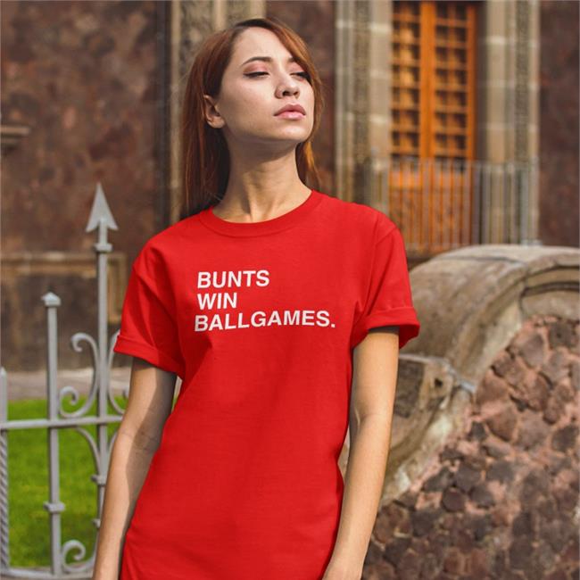 Bunts Win Ballgames Shirt Royal Obvious_Shirts