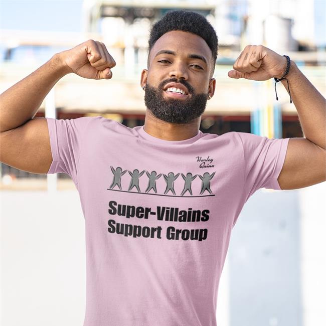 Super Villains Support Group Long Sleeve Tee