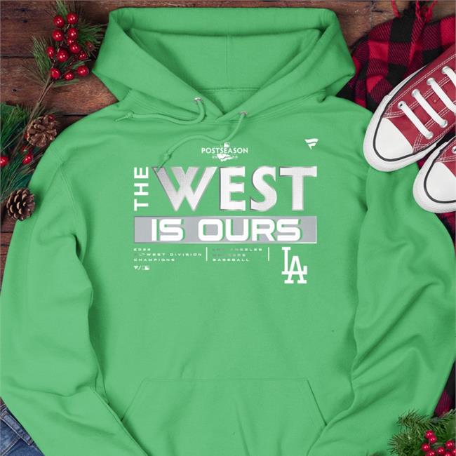 Los Angeles 2022 Nl West Division Champions Shirt The West Is Ours Shirt