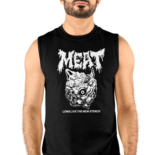 Black Papa Mea Meat Long Live The New Stench Hoodie