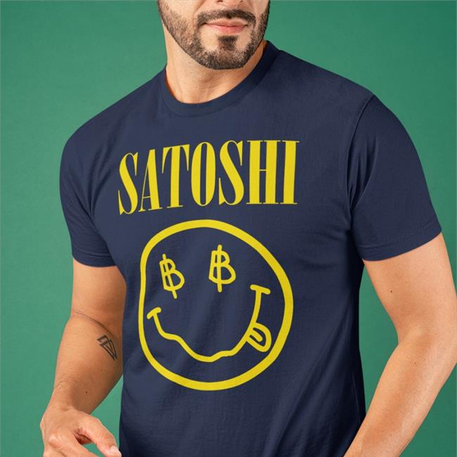 Max Keiser Wearing Satoshi Shirts