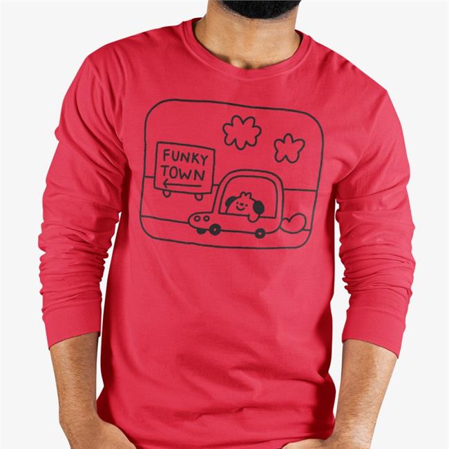 Heyheymomo Store Funky Town T Shirt White