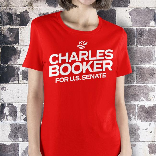 Charles Booker Wearing Charles Booker For Us Senate Hoodie Booker4ky