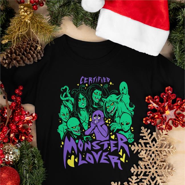 Certified Monster Lover Shirt Theyetee Store The Yetee