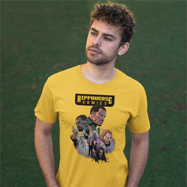 Eric July Rippaverse Comics Tee Shirt