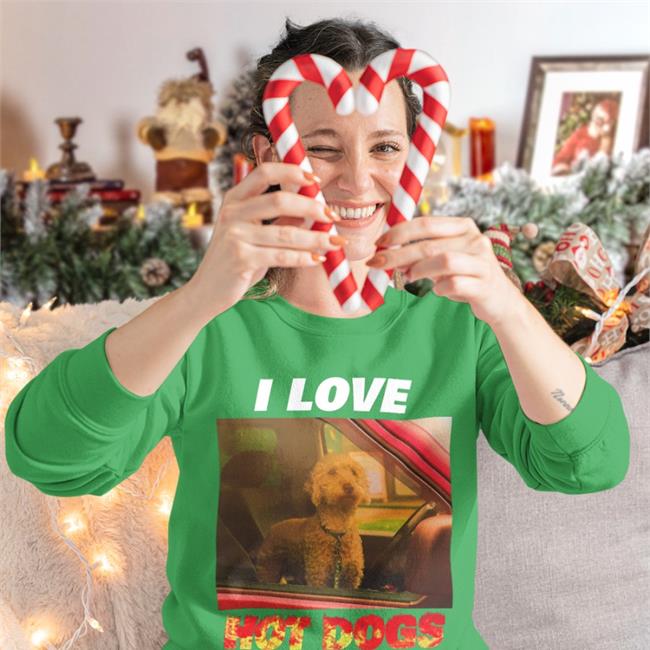 Shirts That Go Hard Thegoodshirts Merch I Love Hot Dogs Shirt