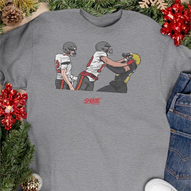 Smack Apparel Store Sport Grey That's Our Quarterback (Anti-Saints) Push Shirt