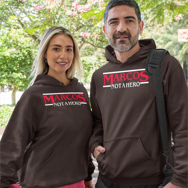 Nicoquejano Nico Quejano Marcos Not A Hero Shirt