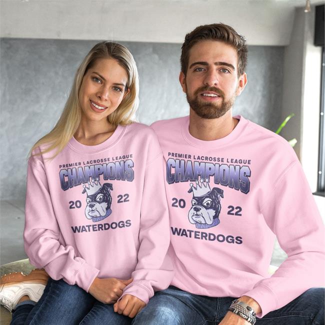 Barstool Sports Store Premier Lacrosse Legue Champions 2022 Waterdogs Shirt Big Cat