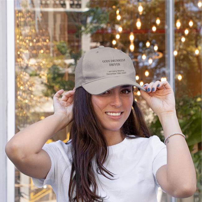 Schizo Store God's Drunkest Driver Cap