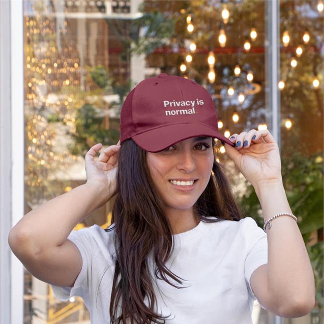 Zcash Privacy Is Normal Embroidered Hat