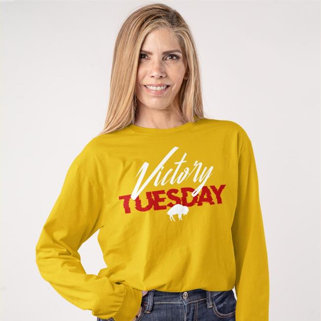 Bills Mafia Victory Tuesday Hoodie Royal