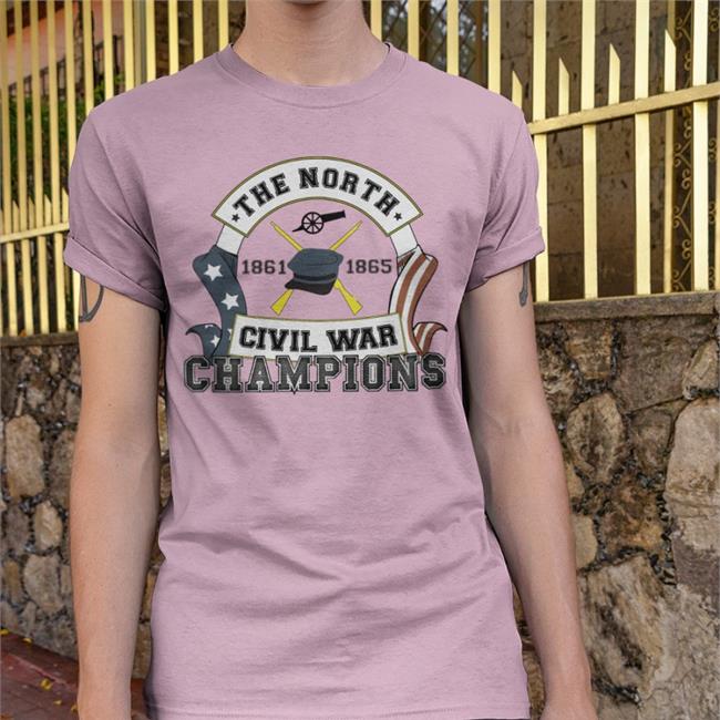 Socasiren2 The North 1861 1865 Civil War Champions Tee Grey