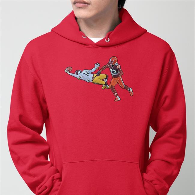 Dc4lcustomtees Shop George Pickens Makes One Handed Catch Sweatshirt