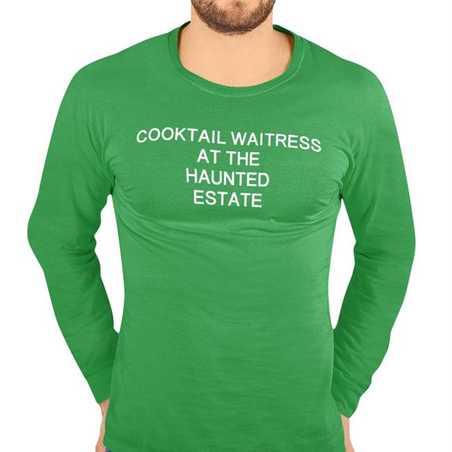 Cocktail Waitress At The Haunted Estate Sweatshirt