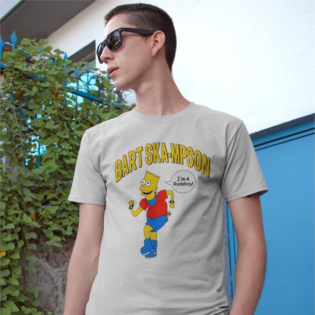 Shirts That Go Hard Bart Ska-Mpson I'm A Rudeboy Shirts Shirtsthtgohard
