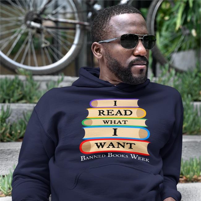 I Read What I Want Banned Books Week T Shirt