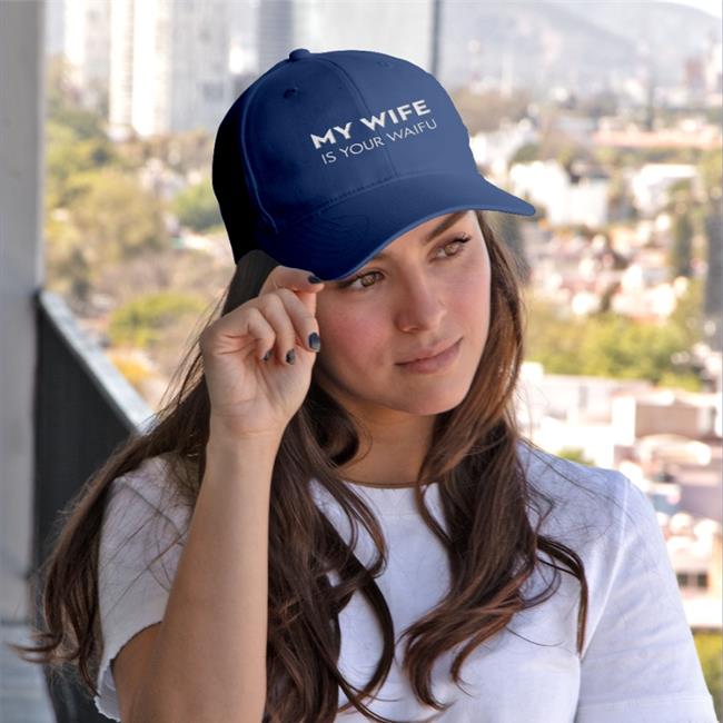 My Wife Is Your Waifu Twill Cap My Wife Is Your Waifu Cap