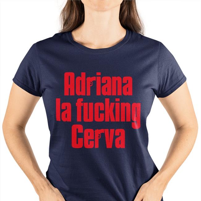 Adriana La Fucking Cerva The Sopranos T-Shirt The Sopranos Guy Black