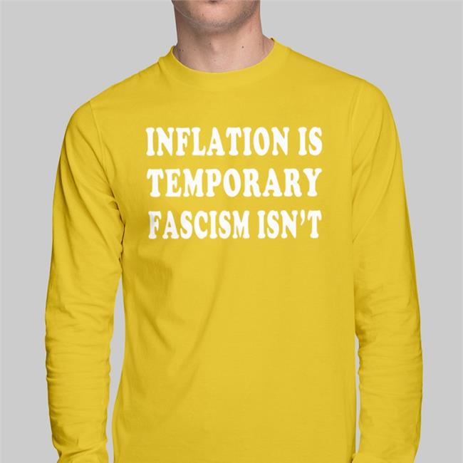 Emily Winston Inflation Is Temporary Fascism Isn't Hoodie