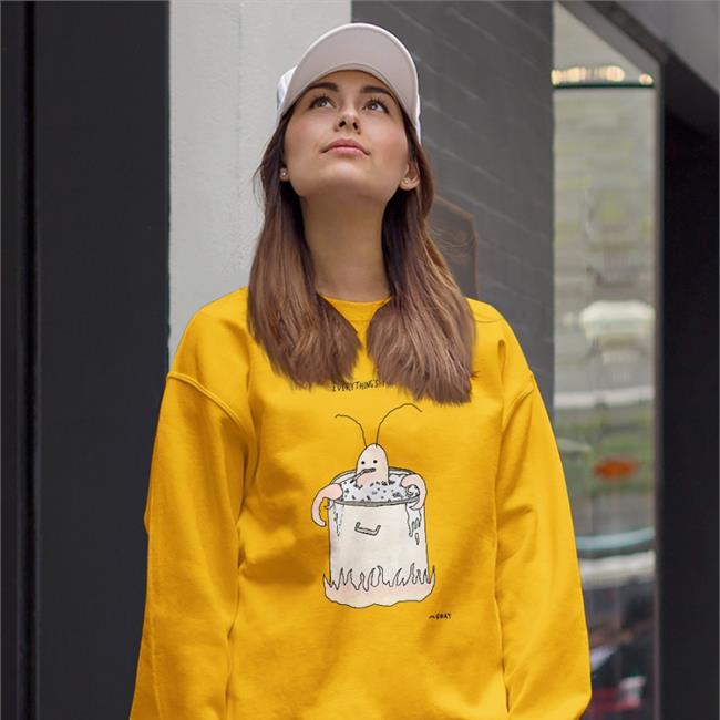 Matt Gray White Everything's Fine M Gay T Shirt
