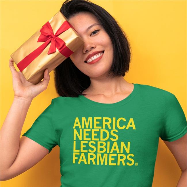 Raygun Store America Needs Lesbian Farmers Hoodie