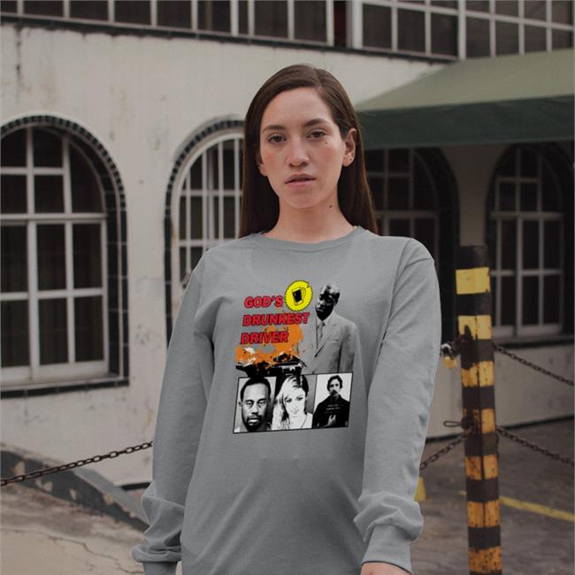 God's Drunkest Driver Celebrity Shirt Lucca Luccainternational