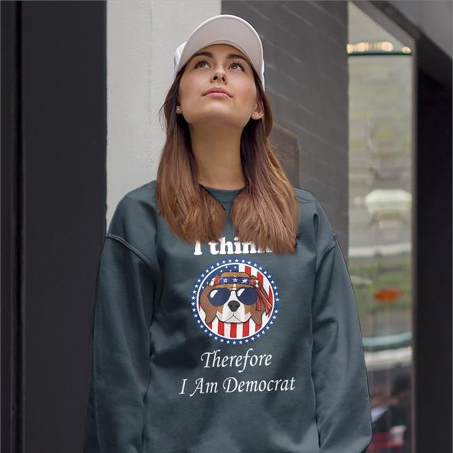 Emywinst I Think Therefore I Am Democrat T Shirt Emily Winston
