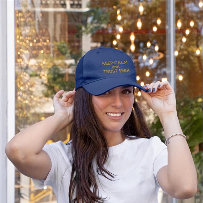 Keep Calm And Trust Ebr Embroidered Hat