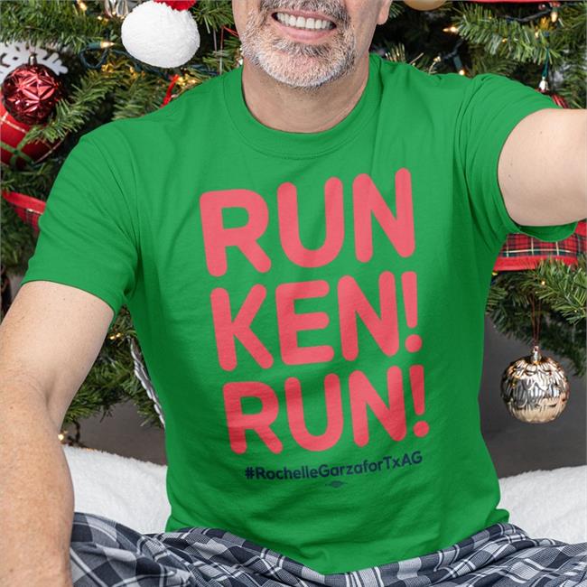 Run Ken Run Shirt Rochelle Garza For Texas Store White