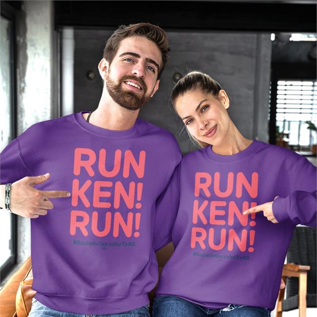 Rochelle Garza For Texas Store Run Ken Run T Shirt White Run Ken Run Shirt White Rochelle Garza For Texas Store
