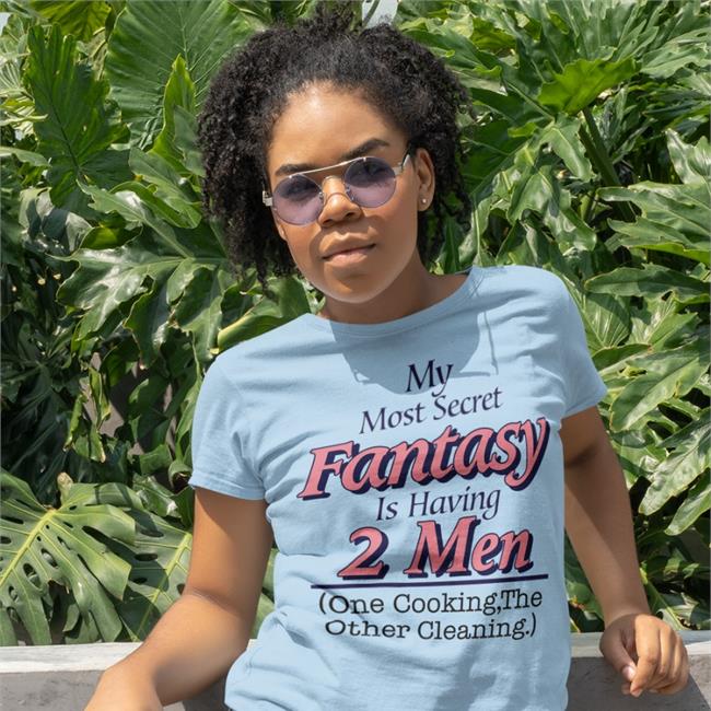 Shirts That Go Hard My Most Secret Fantasy Is Having 2 Men One Cooking The Other Cleaning Funny T Shirt Shirtsthtgohard Shirts That Go Hard My Most Secret Fantasy Is Having 2 Men One Cooking The Other Cleaning Long Sleeve Tee Shirt White