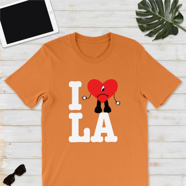 Bad Bunny I Love Los Angeles Shirt Bad Bunny Tour I Love La Shirt Bad Bunny Merch Sofi Stadium