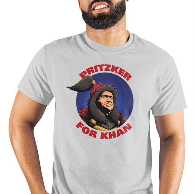 Pritzker For Khan Tee Shirt Nomadic Warriors For Pritzker