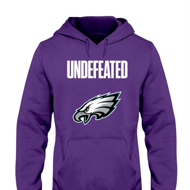 Sunday Night Football On Nbc Fly Eagles Fly Undefeated Hoodie Black