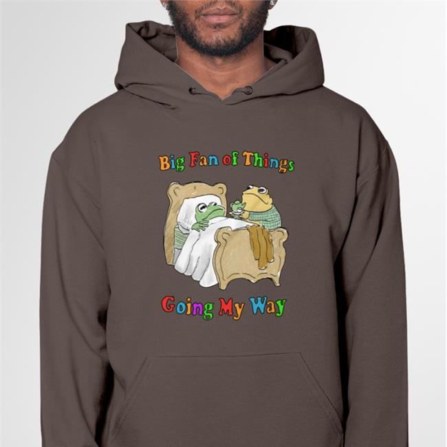 Big Fan Of Things Going My Way Shirt White Justin