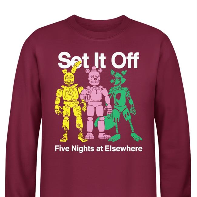 Set It Off Five Nights At Elsewhere Shirt Mr. Clay1983 Setitoffband