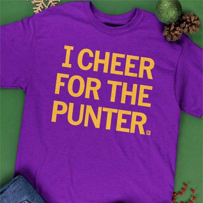 I Cheer For The Punter Tee