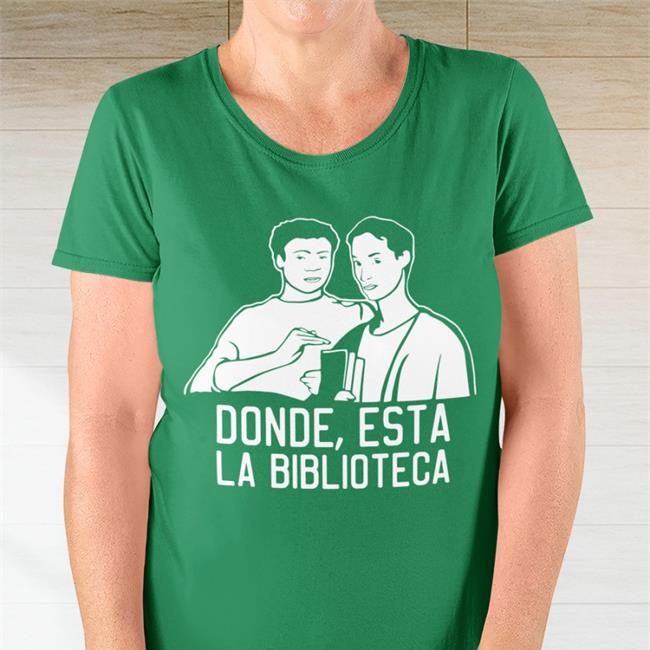 Donde Esta La Biblioteca Hoodie