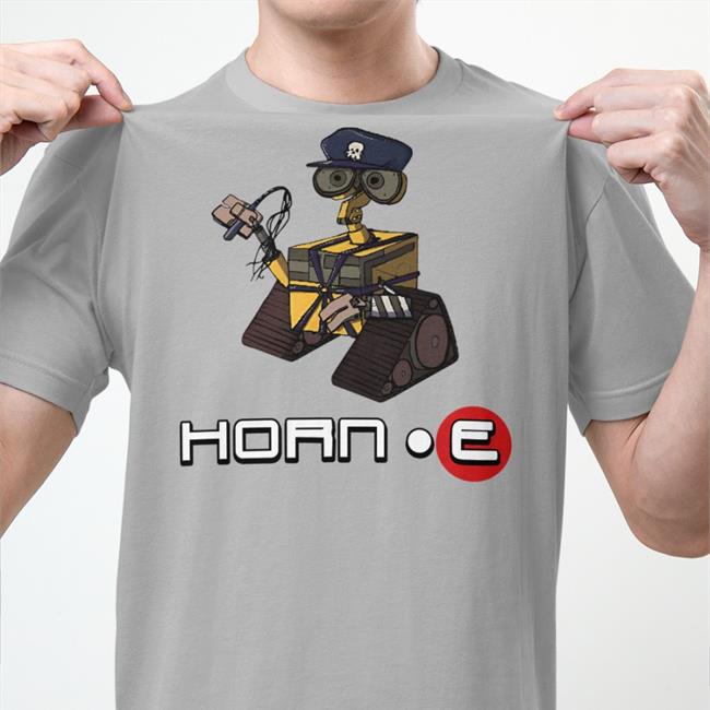Luccainternational Horn-E Tee Wall-E