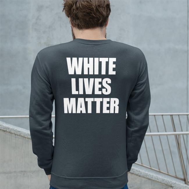 Kanye West Wearing White Lives Matter Tee Shirt