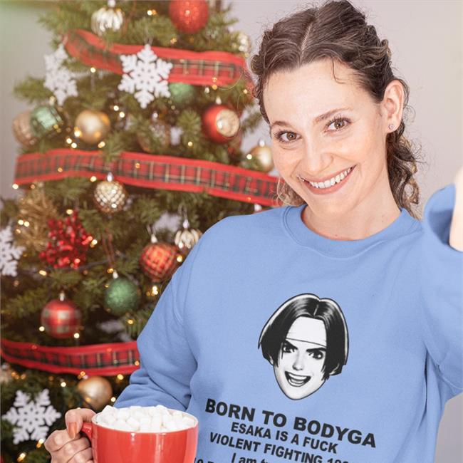 Pepe Silvia White Born To Bodyga Esaka Is A Fuck Violent Fighting 1996 Shirt