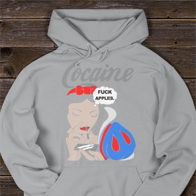 Weird Thrift Store Shirts Enjoy Cocaine Fuck Apples Shirt